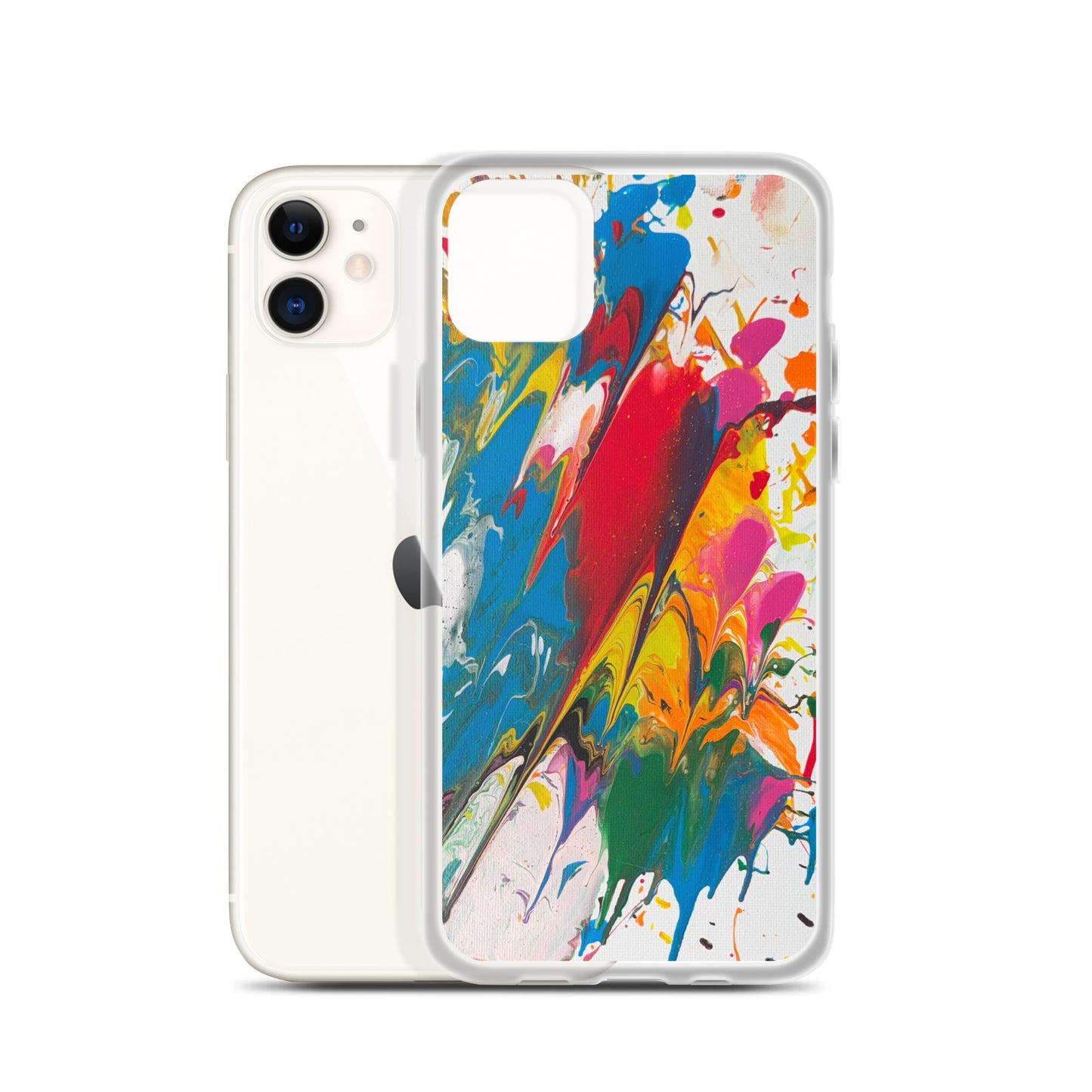 "Melting Metaverse" Clear Case for iPhone®