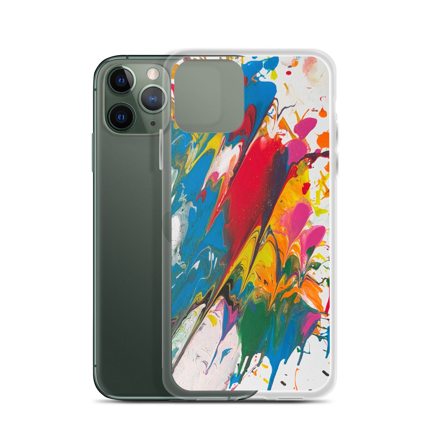 "Melting Metaverse" Clear Case for iPhone®