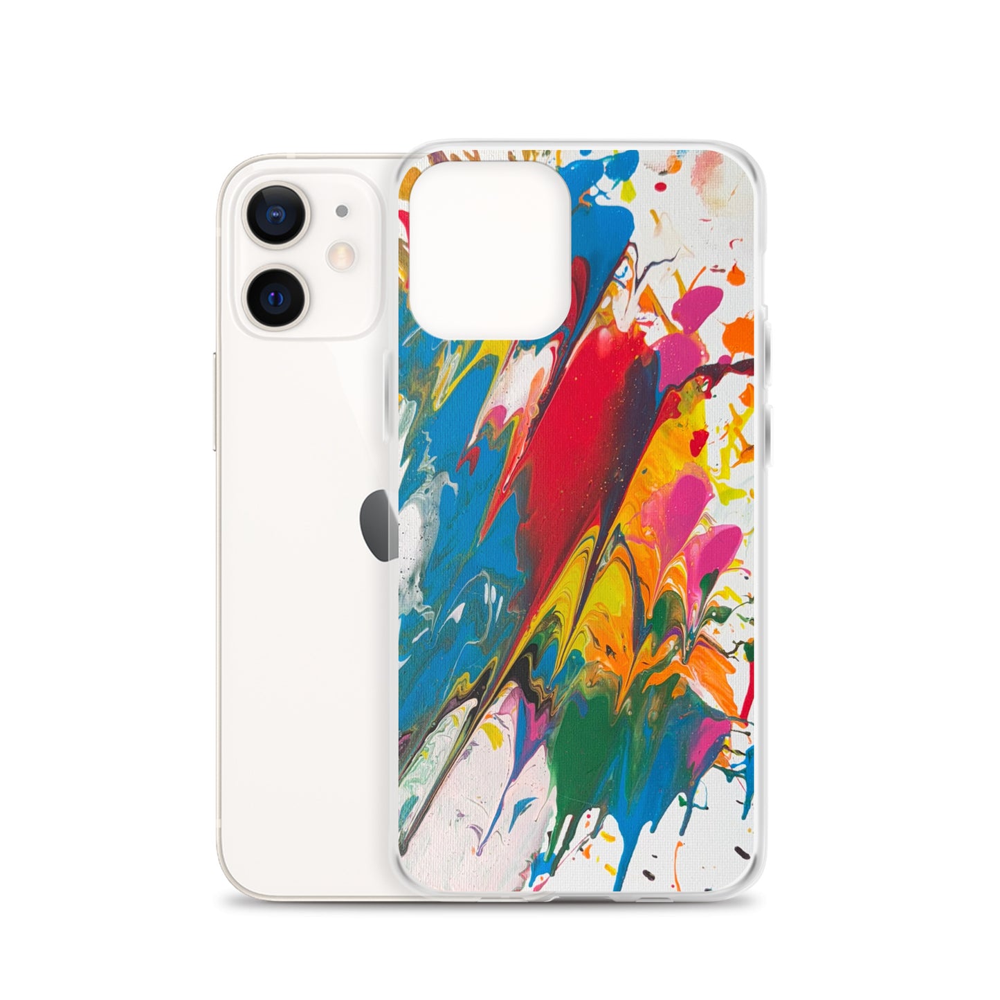 "Melting Metaverse" Clear Case for iPhone®