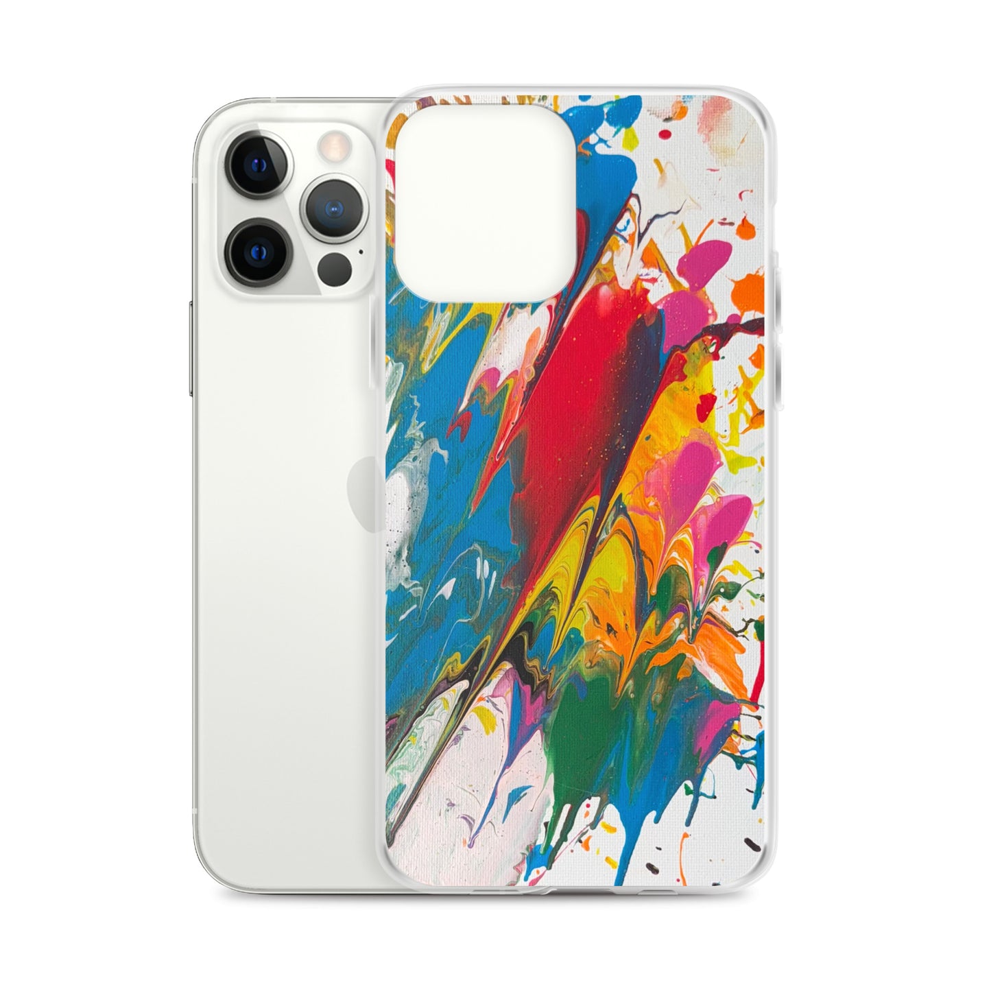 "Melting Metaverse" Clear Case for iPhone®