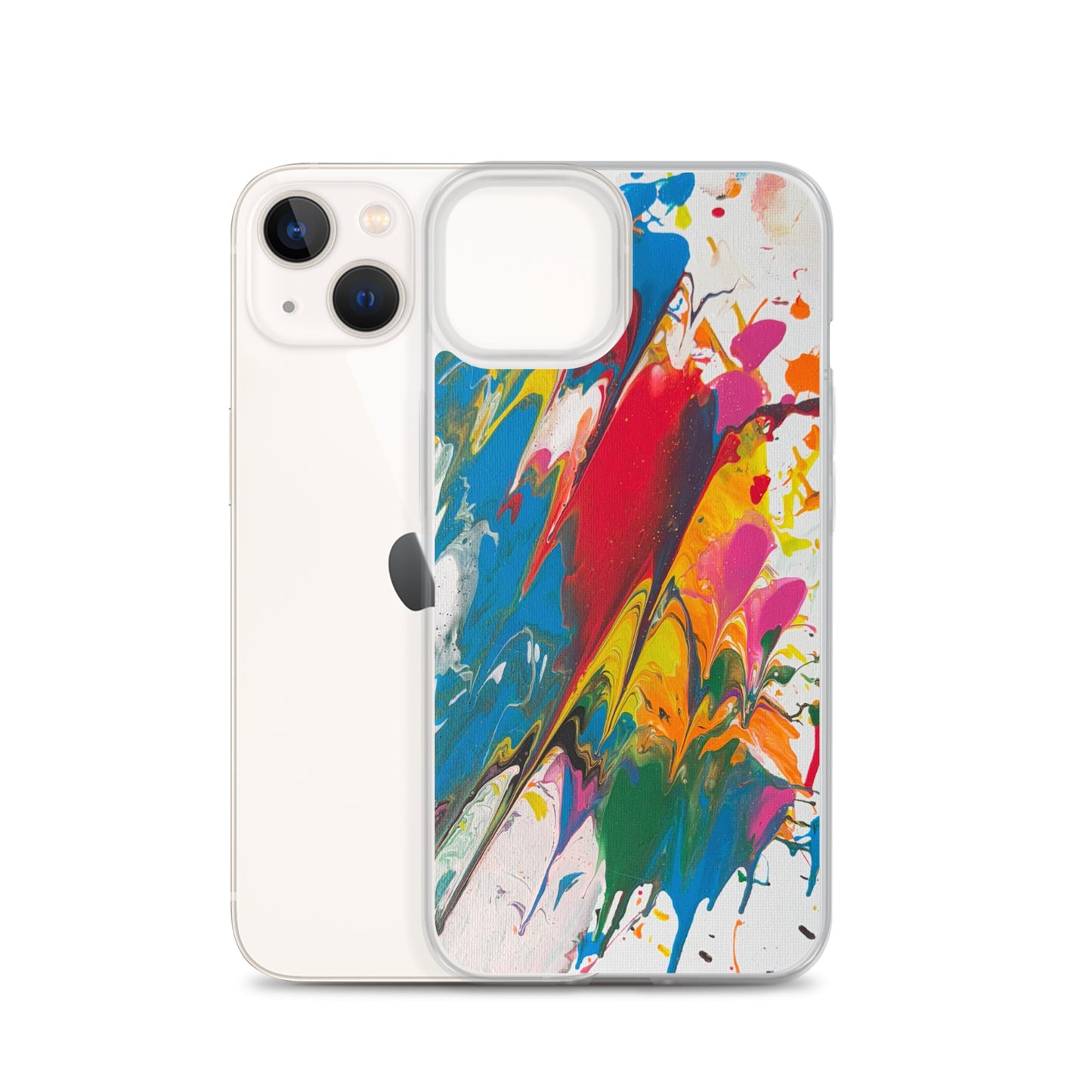 "Melting Metaverse" Clear Case for iPhone®