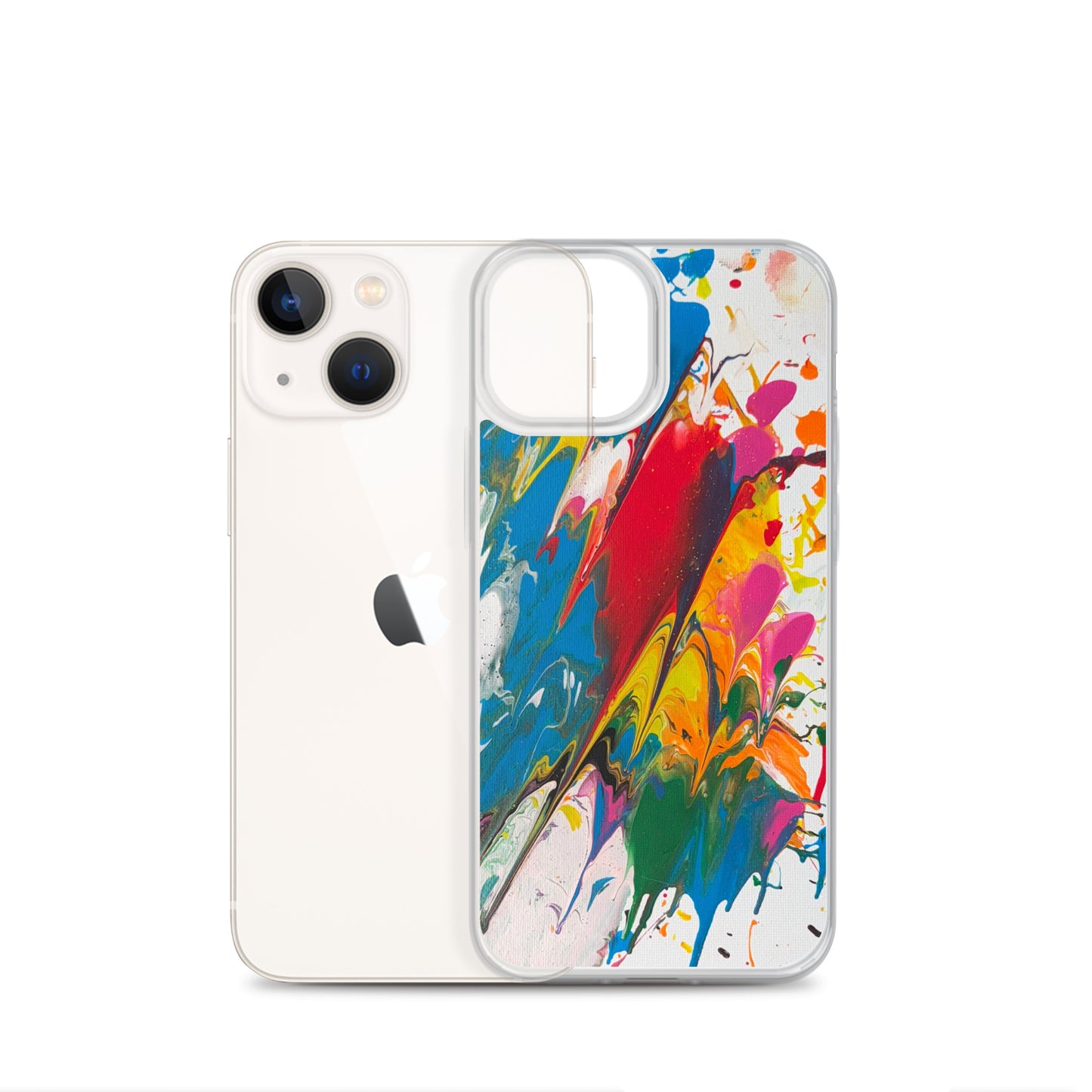 "Melting Metaverse" Clear Case for iPhone®