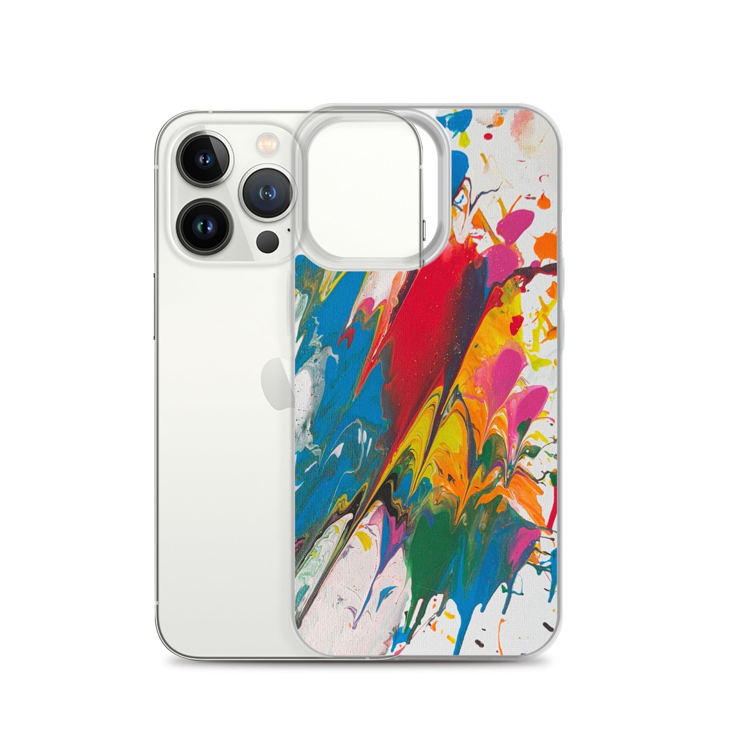 "Melting Metaverse" Clear Case for iPhone®