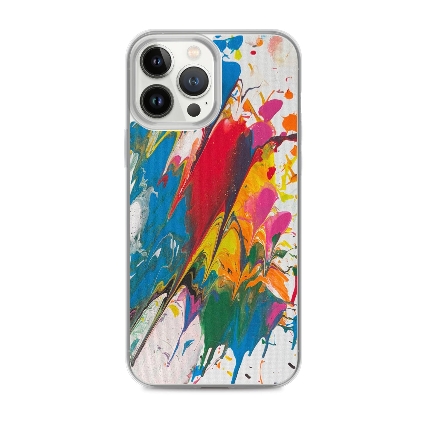 "Melting Metaverse" Clear Case for iPhone®