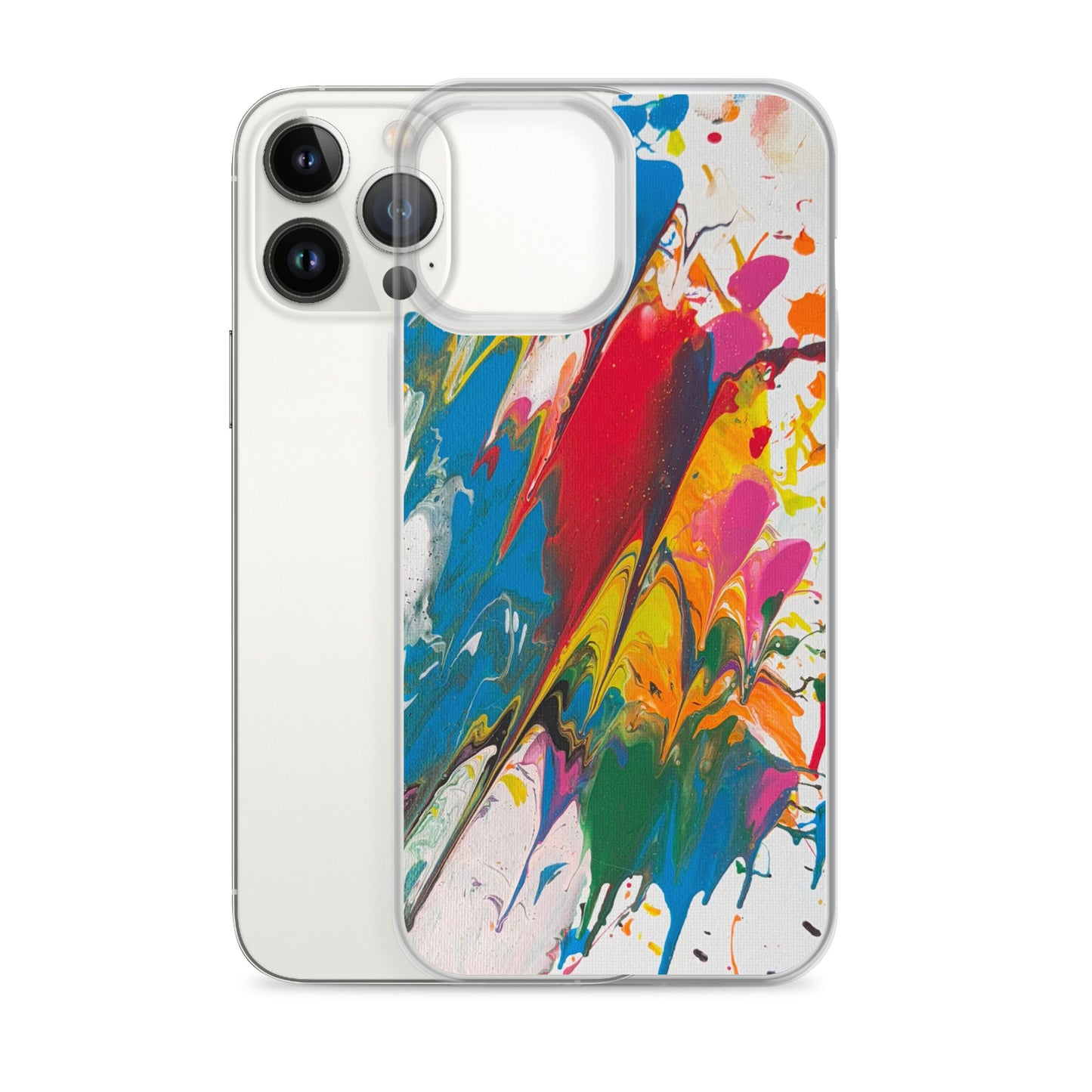 "Melting Metaverse" Clear Case for iPhone®