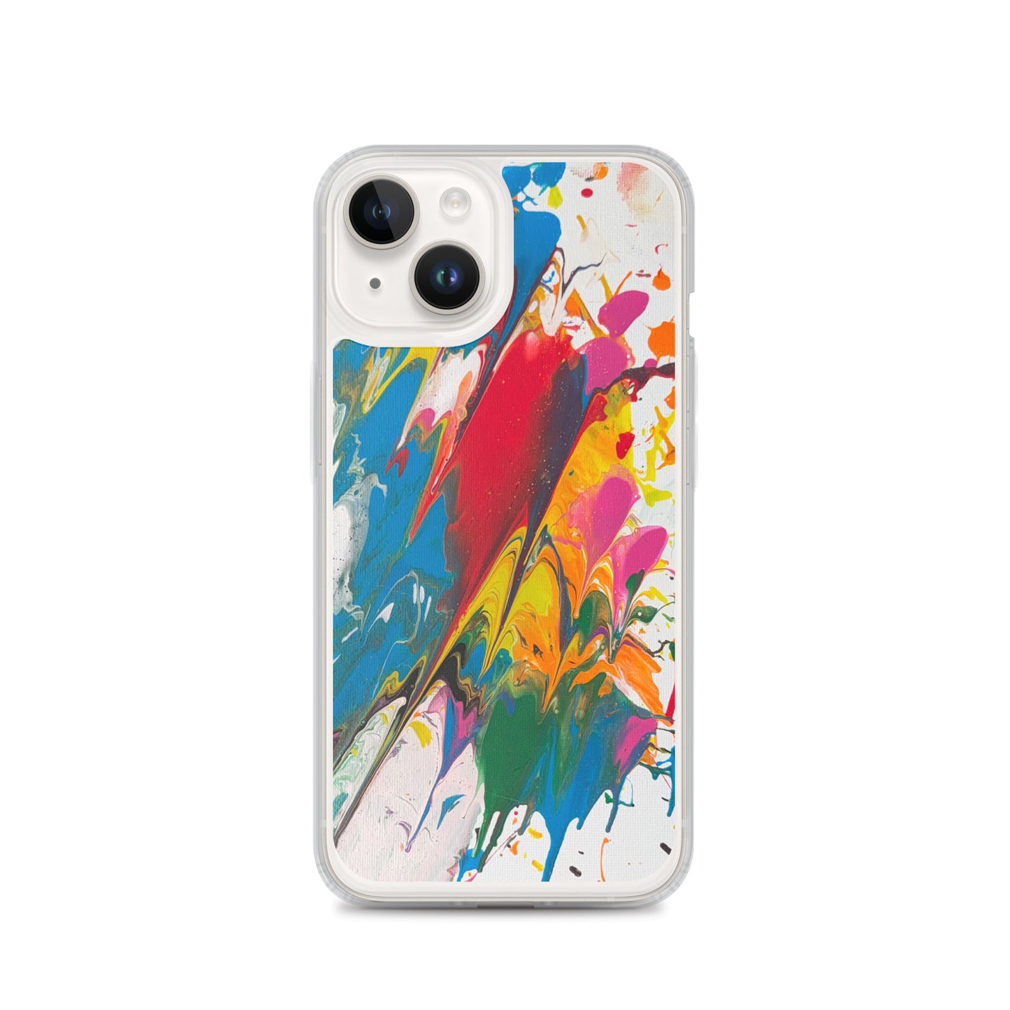 "Melting Metaverse" Clear Case for iPhone®