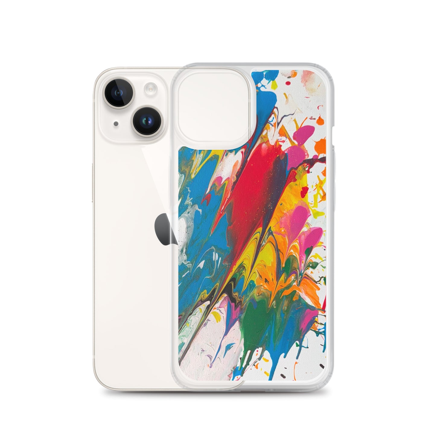 "Melting Metaverse" Clear Case for iPhone®