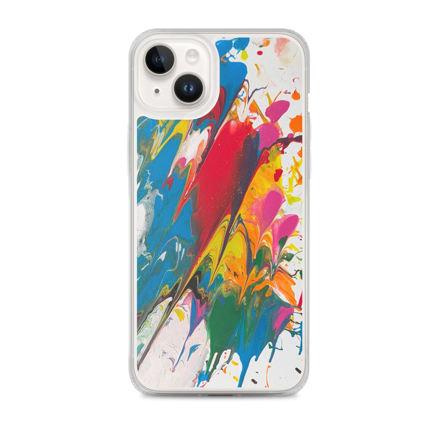 "Melting Metaverse" Clear Case for iPhone®