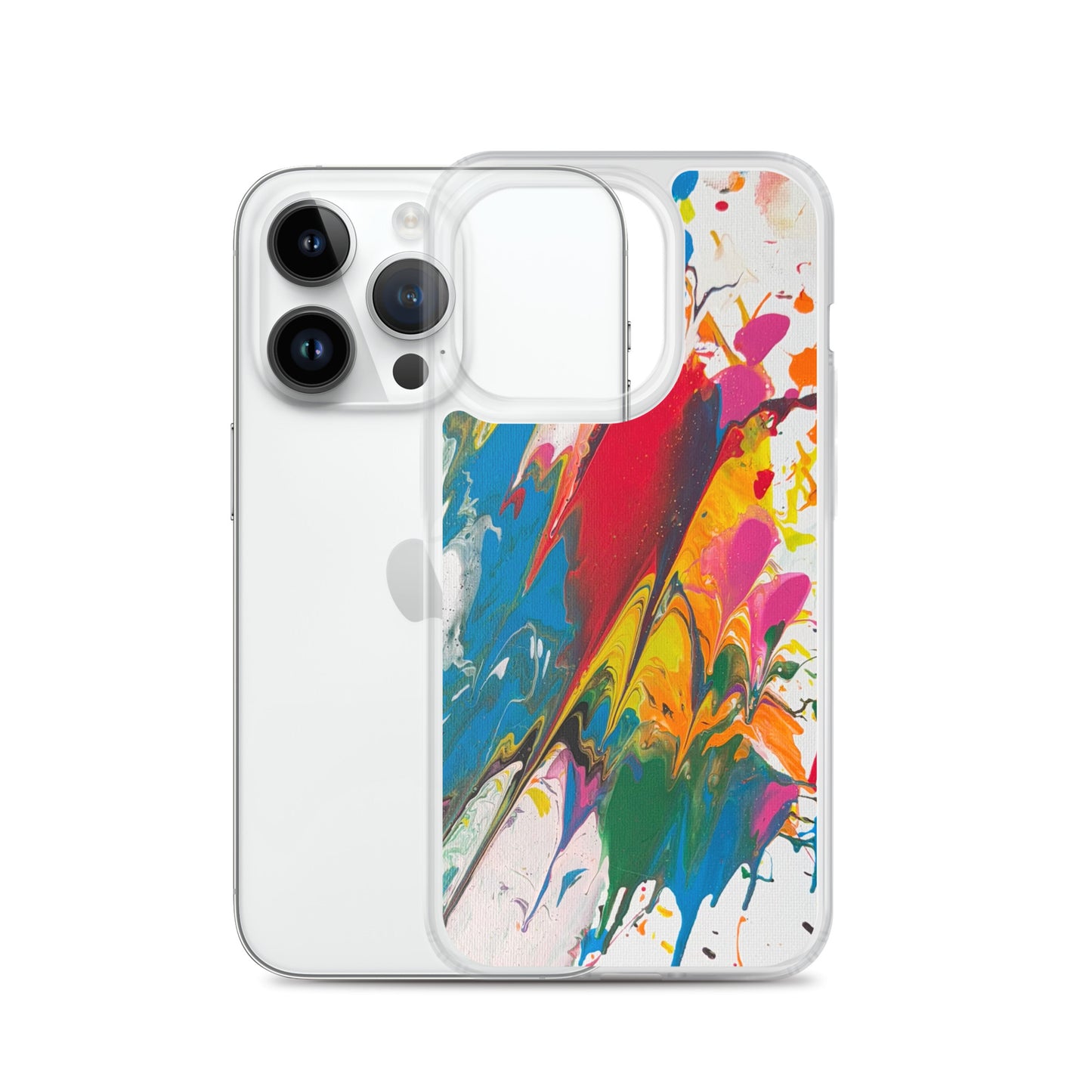 "Melting Metaverse" Clear Case for iPhone®