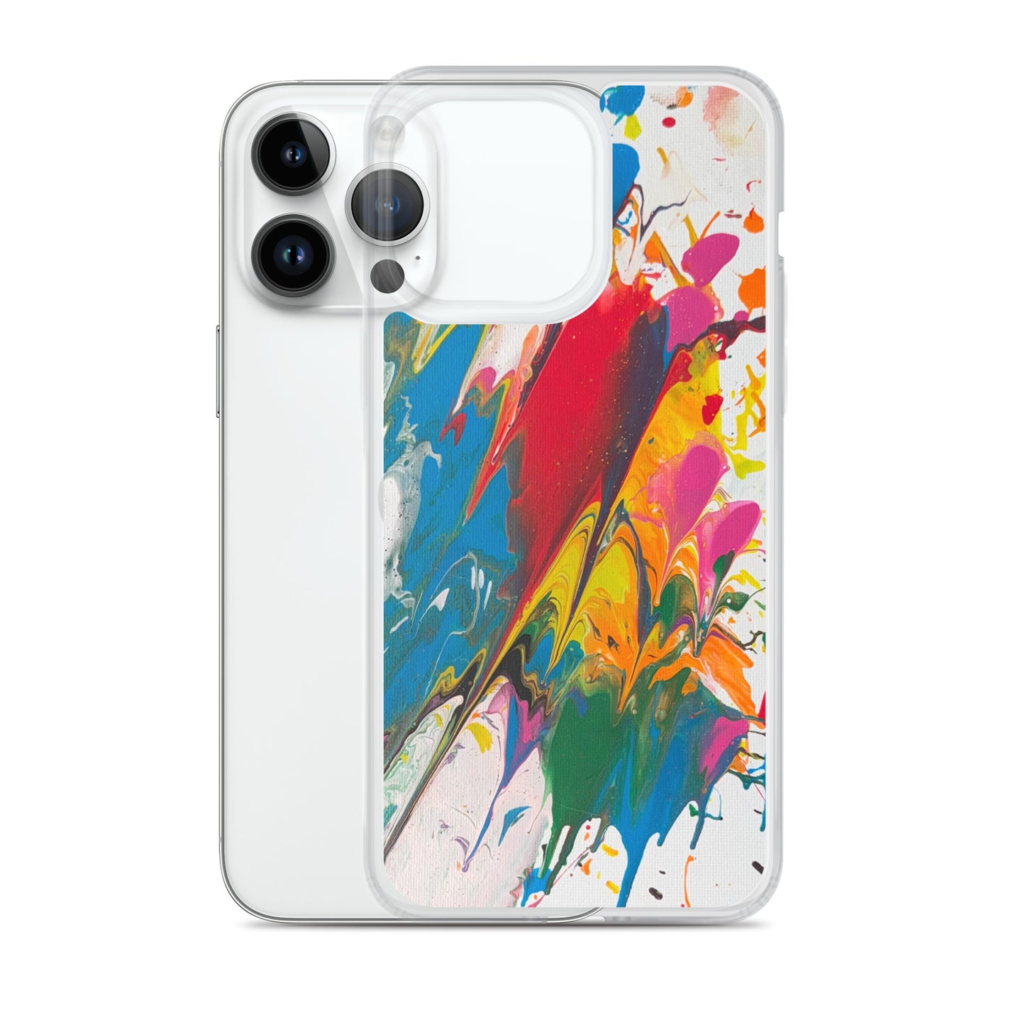 "Melting Metaverse" Clear Case for iPhone®