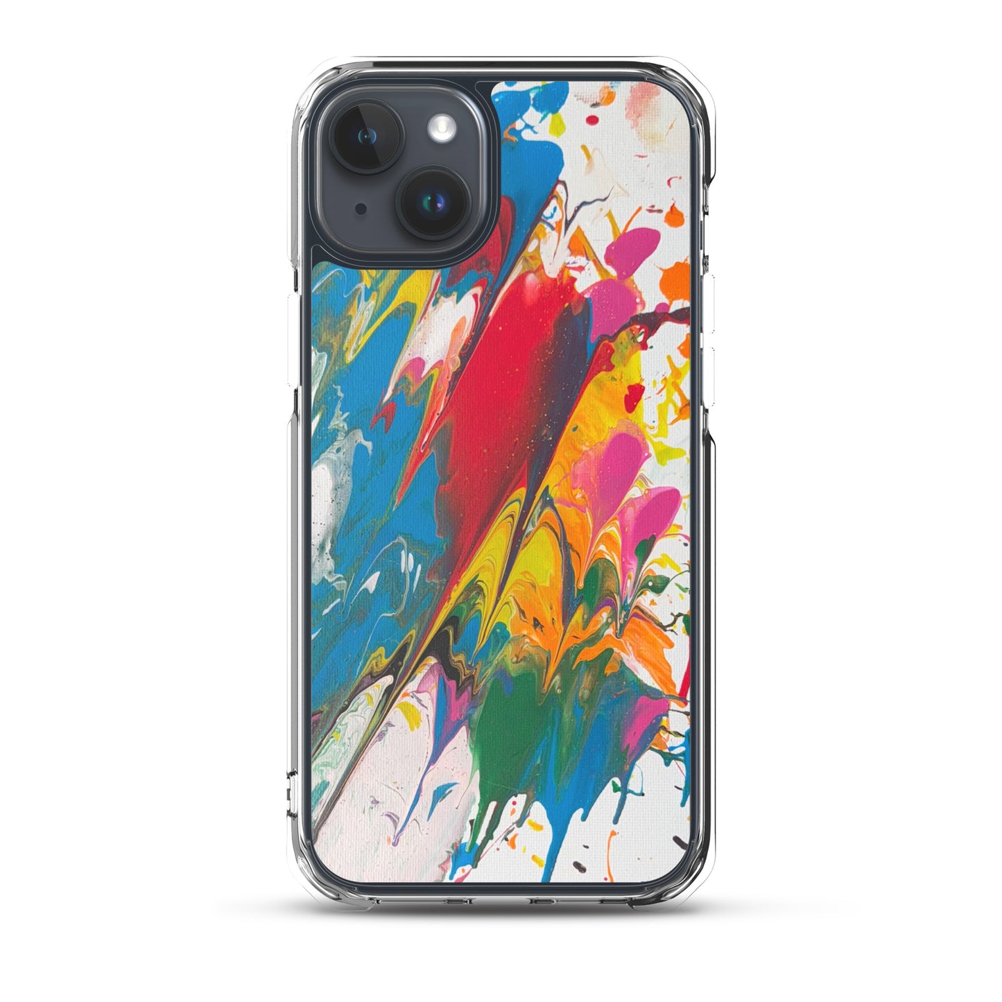 "Melting Metaverse" Clear Case for iPhone®