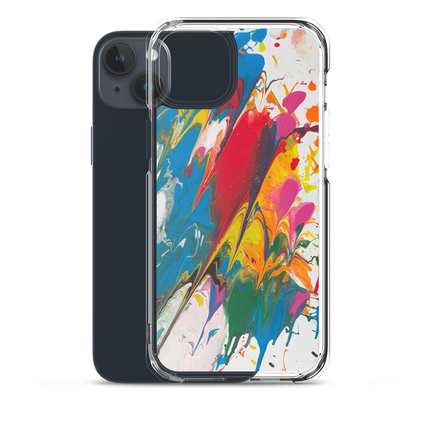 "Melting Metaverse" Clear Case for iPhone®