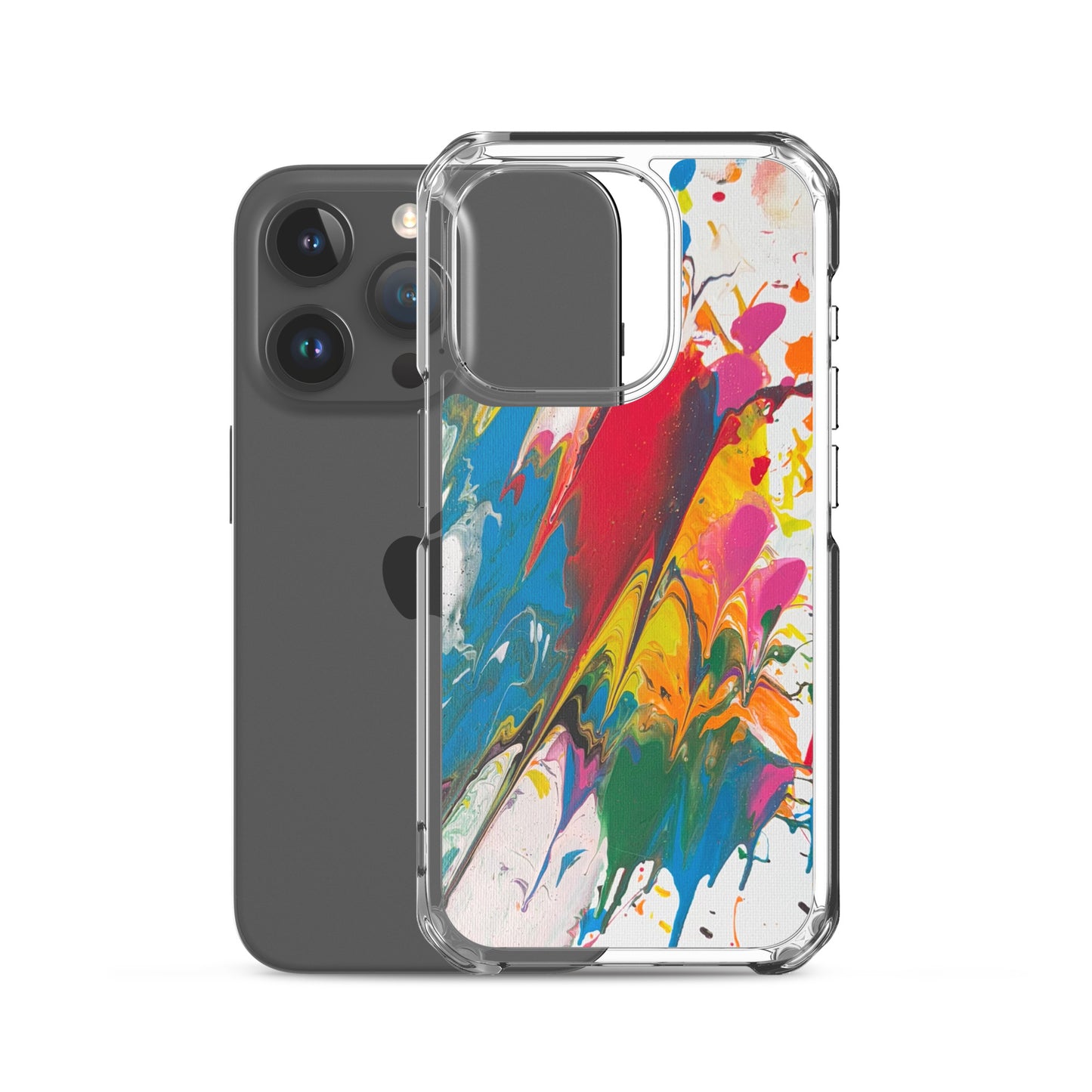 "Melting Metaverse" Clear Case for iPhone®