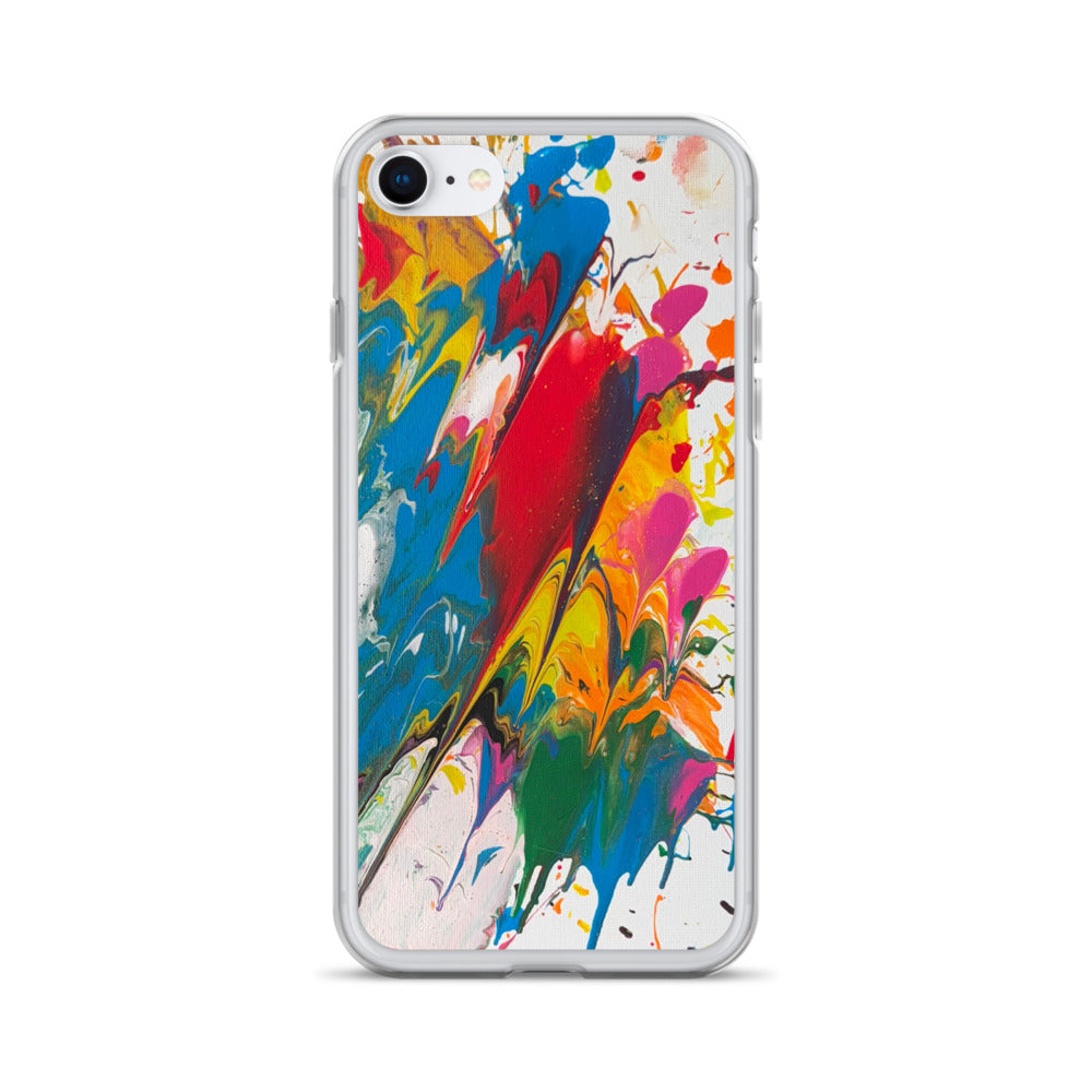 "Melting Metaverse" Clear Case for iPhone®