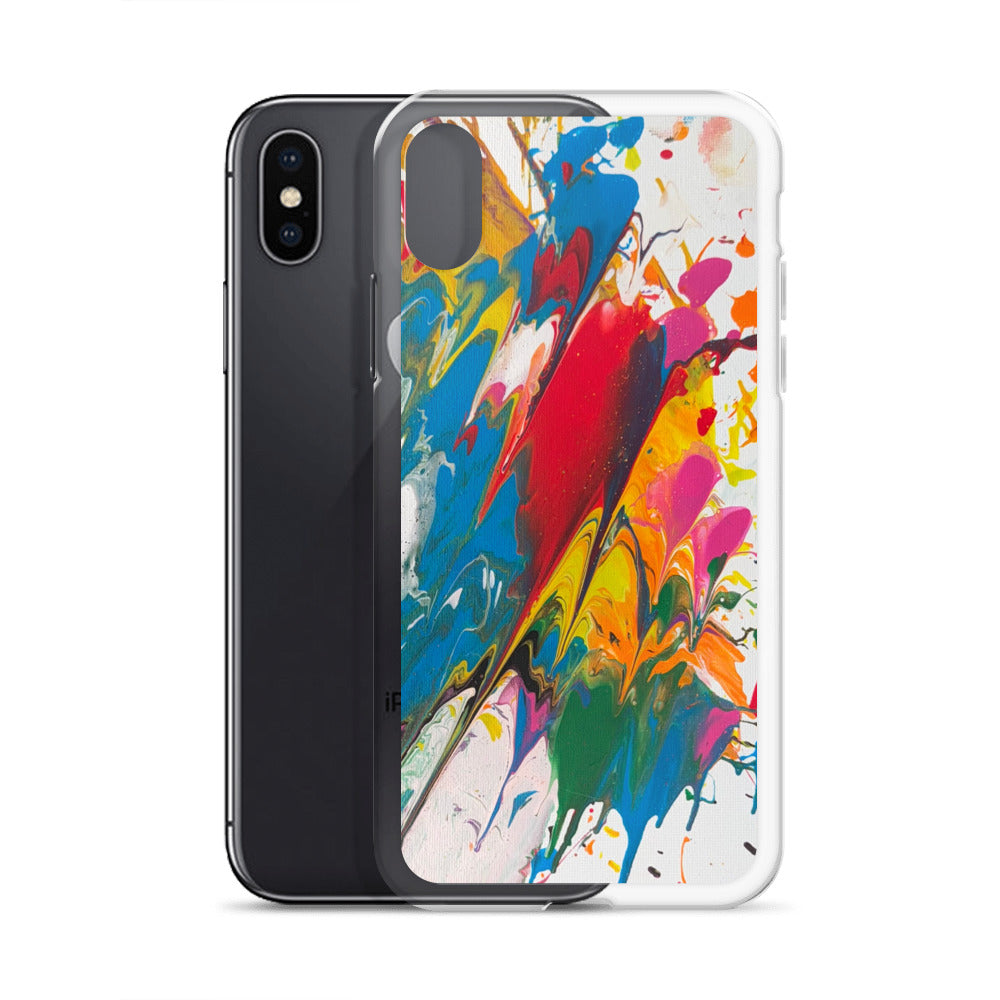 "Melting Metaverse" Clear Case for iPhone®