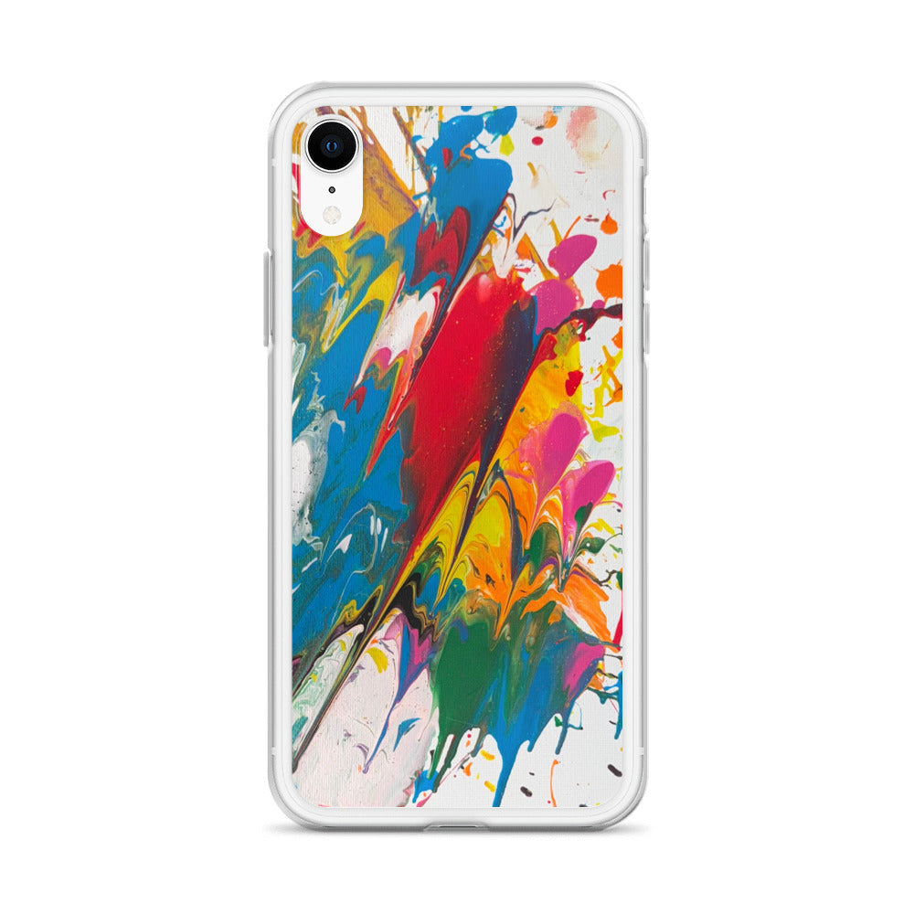 "Melting Metaverse" Clear Case for iPhone®