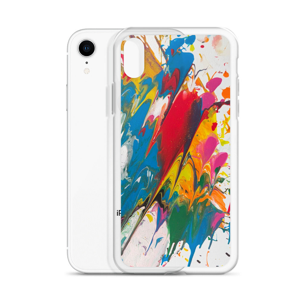 "Melting Metaverse" Clear Case for iPhone®