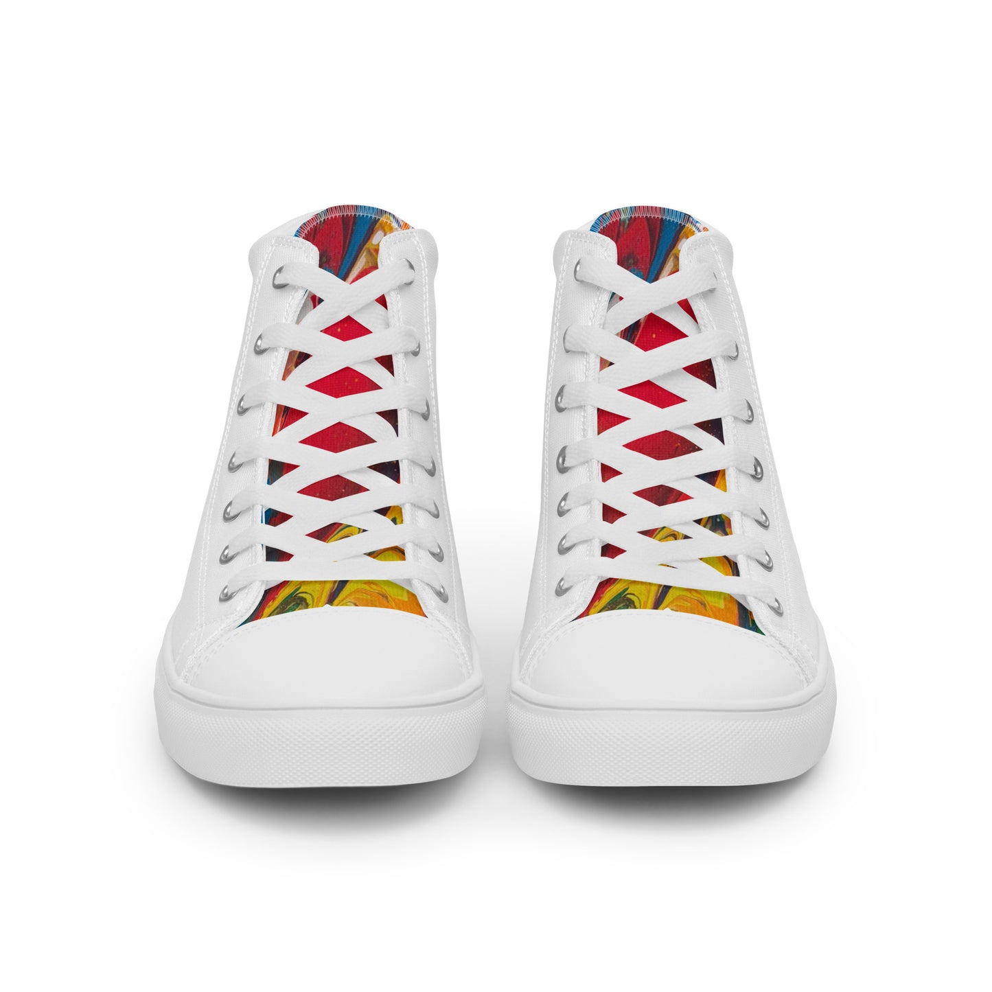 Men’s high top canvas shoes