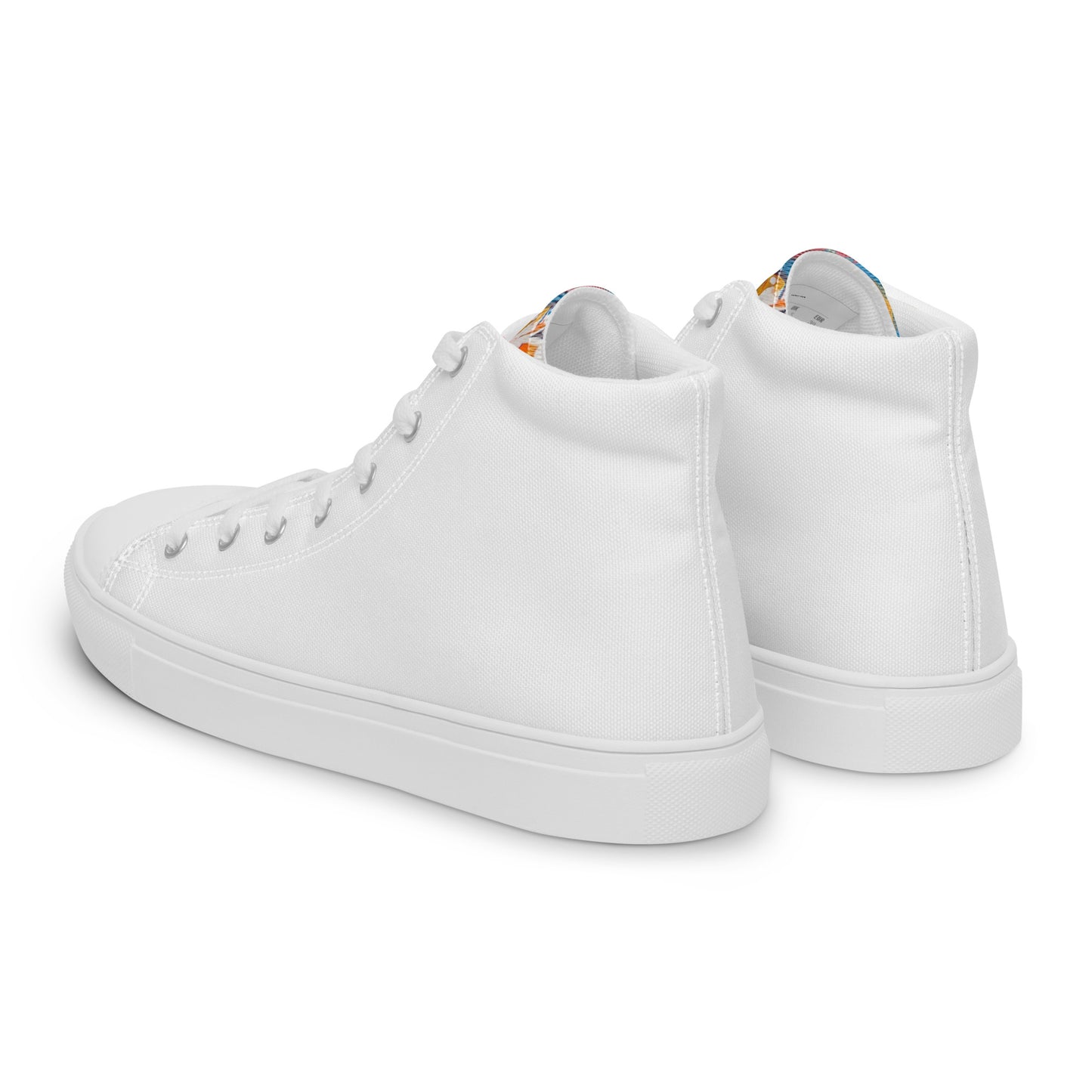 Men’s high top canvas shoes