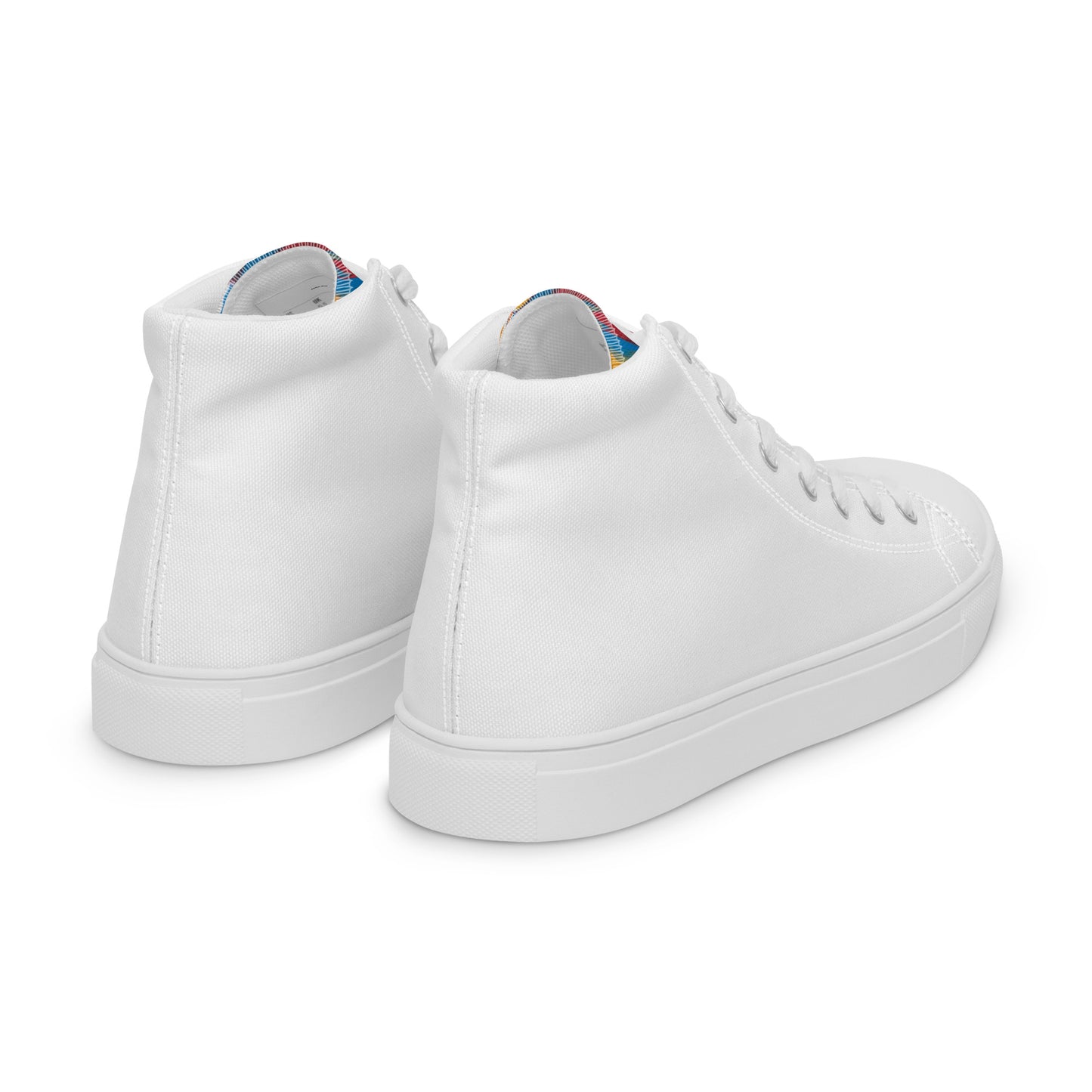 Men’s high top canvas shoes